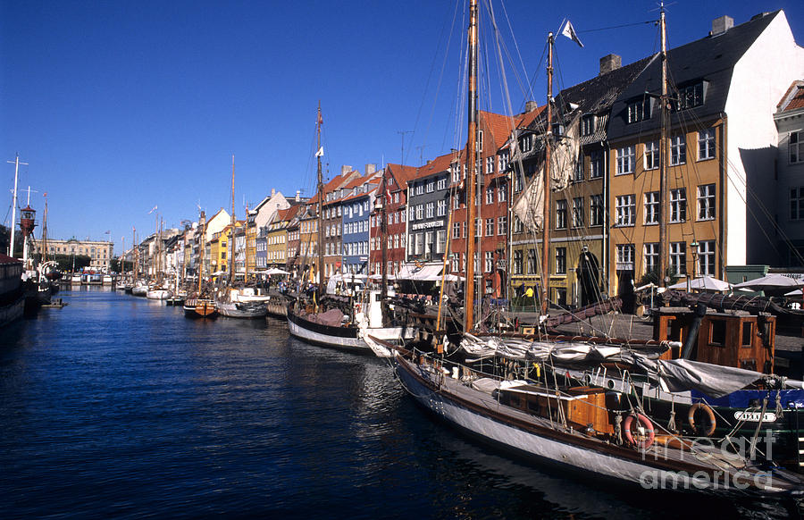 Nyhavn, Denmark #1 Photograph by Bill Bachmann