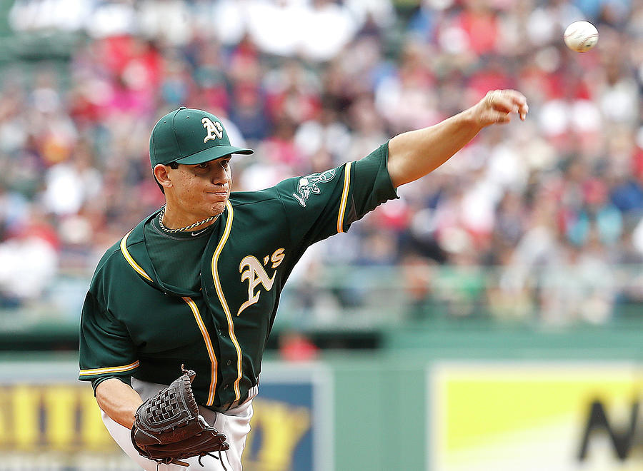 Oakland Athletics V Boston Red Sox Photograph by Jim Rogash Oakland Athletics V Boston Red Sox Photograph by Jim Rogash