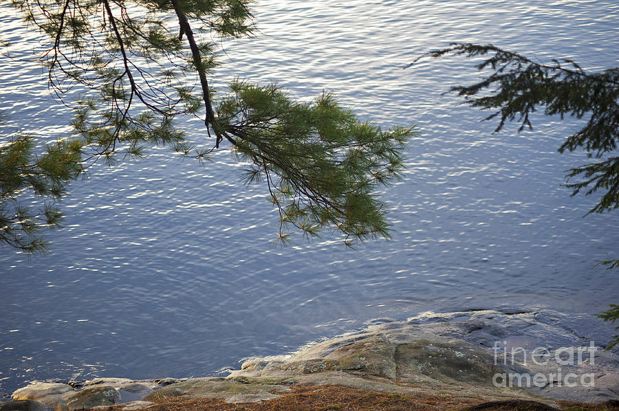 Nature Photograph - Oastler Lake #1 by Elaine Mikkelstrup