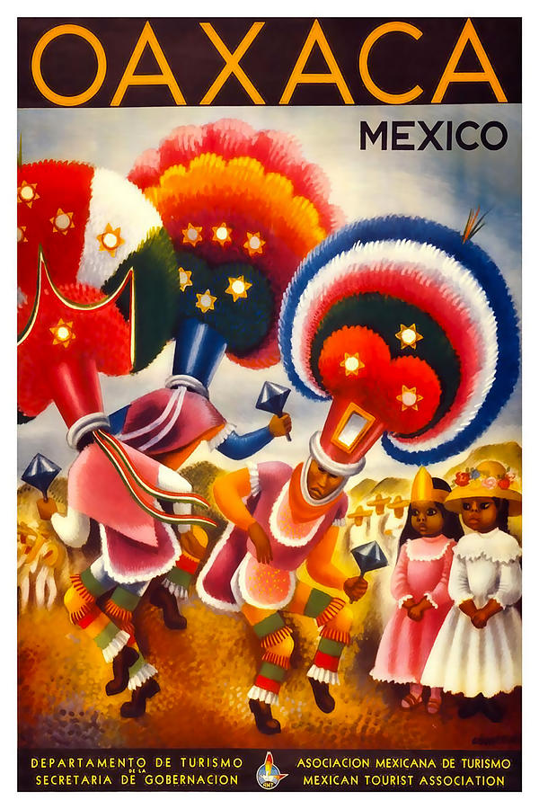 Oaxaca Mexico #1 Mixed Media by David Wagner