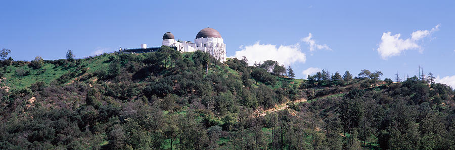 Architecture Photograph - Observatory On A Hill, Griffith Park #1 by Panoramic Images
