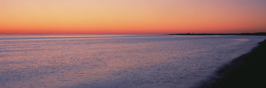 Ocean At Sunset, Provincetown, Cape #1 Photograph by Panoramic Images