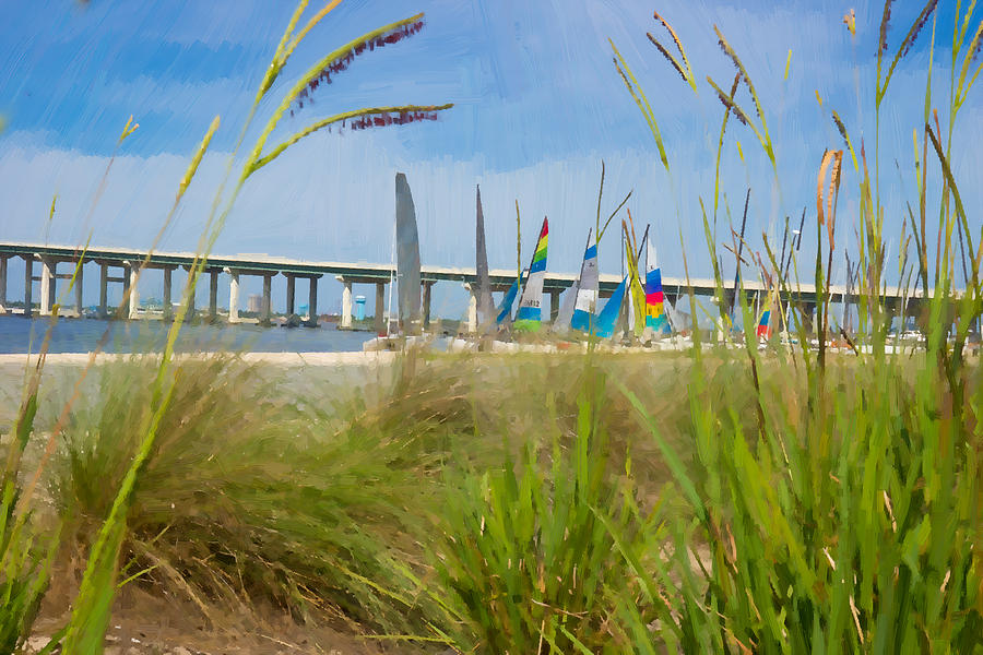 Ocean Springs Yacht Club #1 Photograph by Don Schiffner