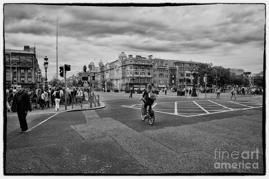 Street Photograph - Oconnel Street by Gabriela Insuratelu Street Photograph - Oconnel Street by Gabriela Insuratelu