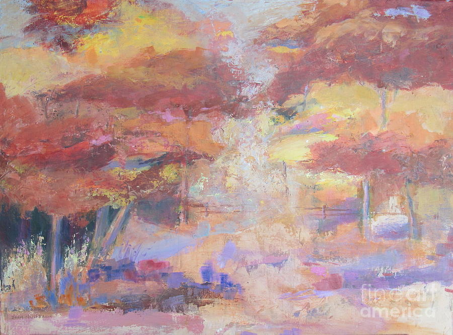 October Song #1 Painting by John Nussbaum