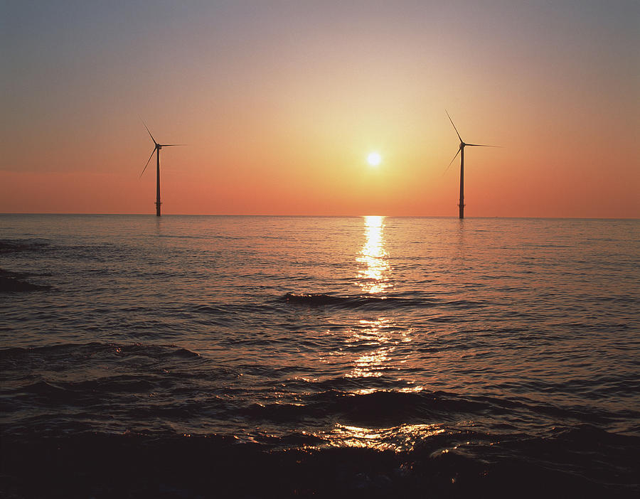 Offshore Wind Farm #1 Photograph by Martin Bond/science Photo Library