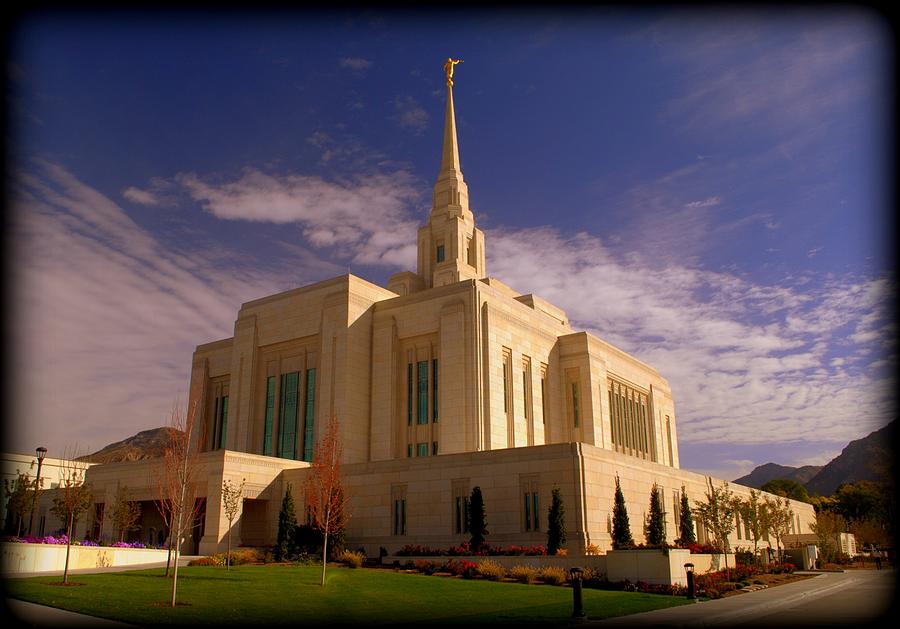 Ogden Utah LDS Temple #1 Photograph by Nathan Abbott