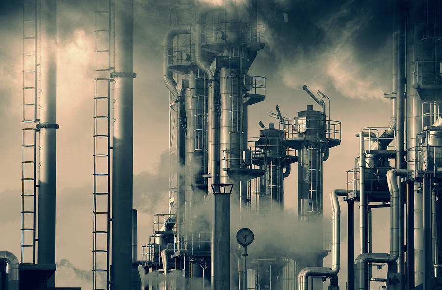 Oil And Gas Power Industry #1 Photograph by Christian Lagereek