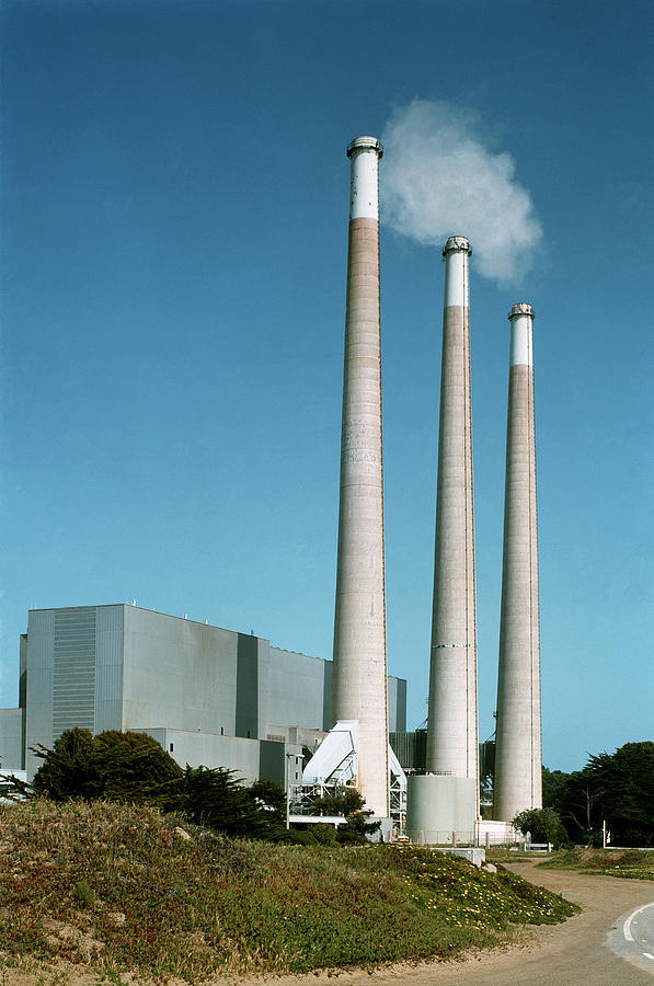 Oil Power Station Photograph by Alex Bartel/science Photo Library - Pixels