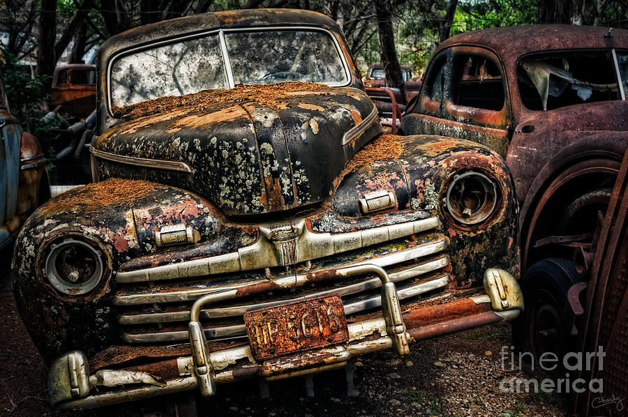 Old Rusty Ford Photograph by Imagery by Charly