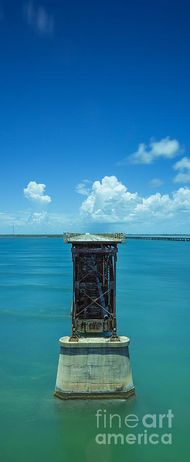 Old Bahia Honda Bridge Florida Keys #1 Photograph by Hans- Juergen Leschmann