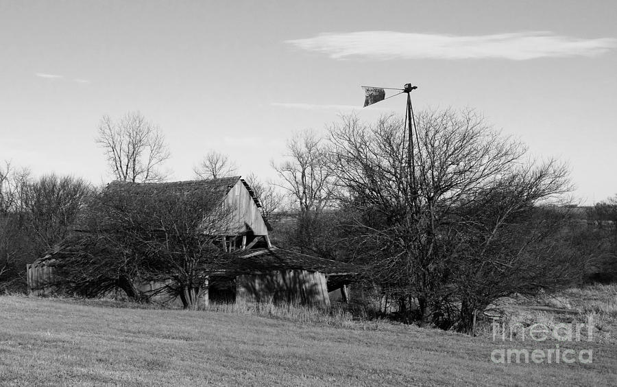 Old Barn  #1 Photograph by J L Zarek