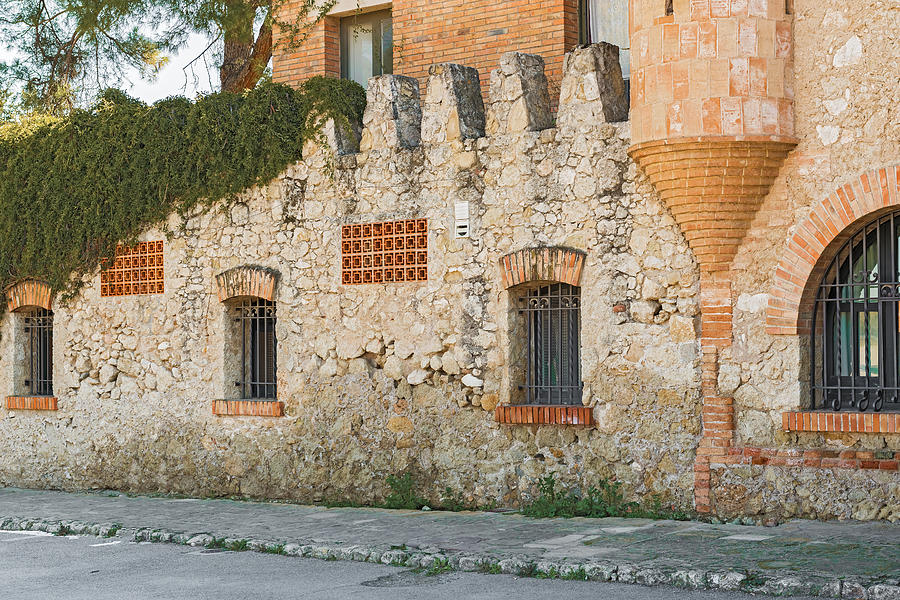 Old buildings in Codorniu winery in Sant Sadurni dAnoia Spain #1 Photograph by Marek Poplawski