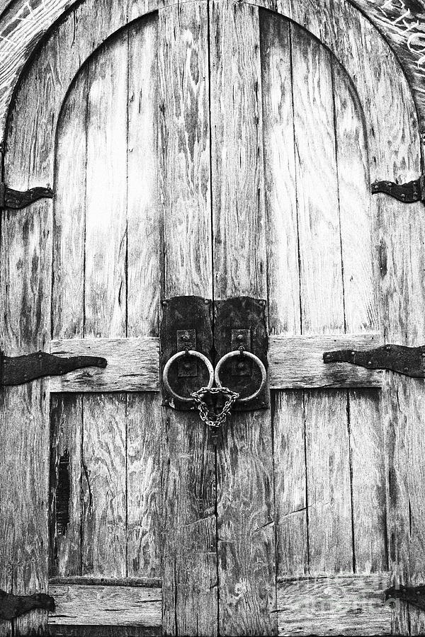 Architecture Photograph - Old Door #1 by Sophie Vigneault