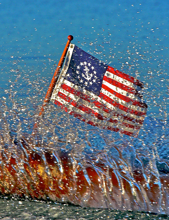Old Glory #2 Photograph by Steven Lapkin