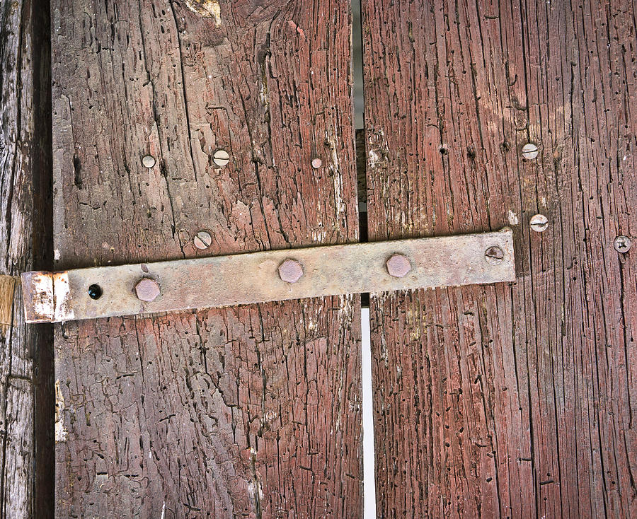 Old hinge Photograph by Tom Gowanlock - Fine Art America