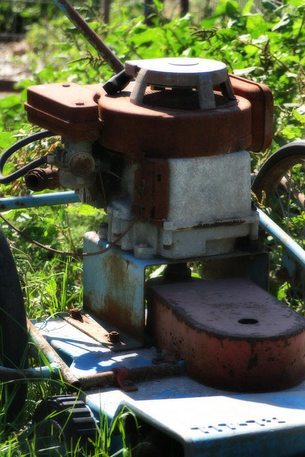Old Junky Lawn Mower #1 Photograph by Doc Braham