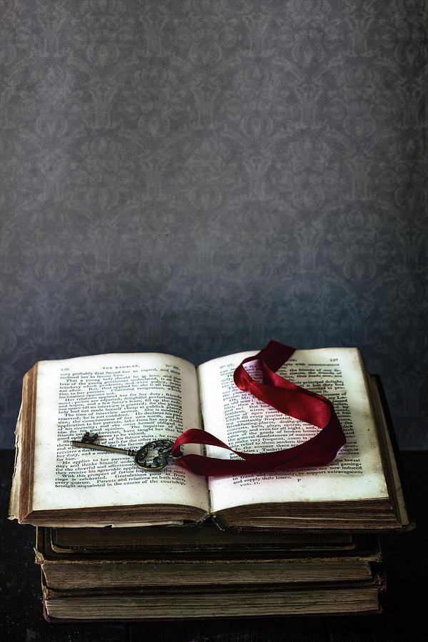Book Photograph - Old Key #1 by Joana Kruse