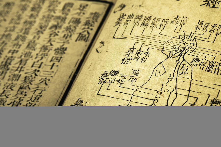 Old medicine book from Qing Dynasty #1 Photograph by 4X-image
