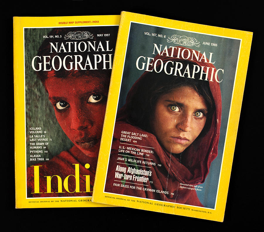 Old National Geographic Magazines 1 Photograph by Samir Hanusa