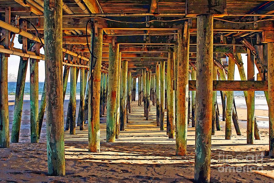 Old Orchard Pier Photograph by Marcia Lee Jones