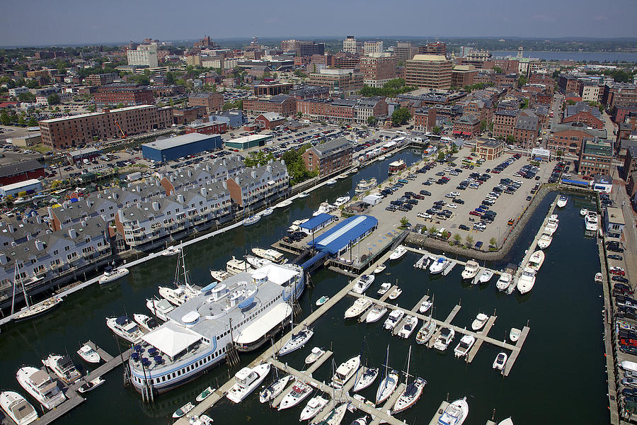 Old Port And Demillos Restaurant Photograph by Dave Cleaveland - Fine ...