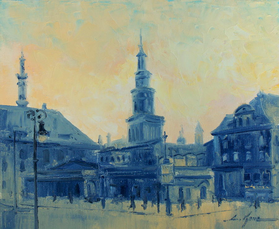 Old Poznan #1 Painting by Luke Karcz