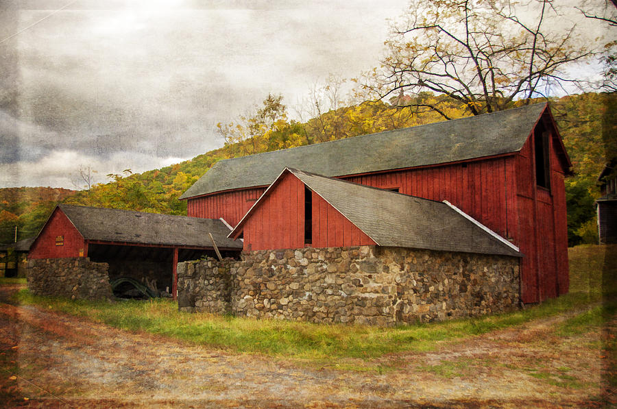Old Red Barn #1 Photograph by Cathy Kovarik