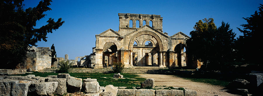 Old Ruins Of A Church, St. Simeon The #1 Photograph by Panoramic Images