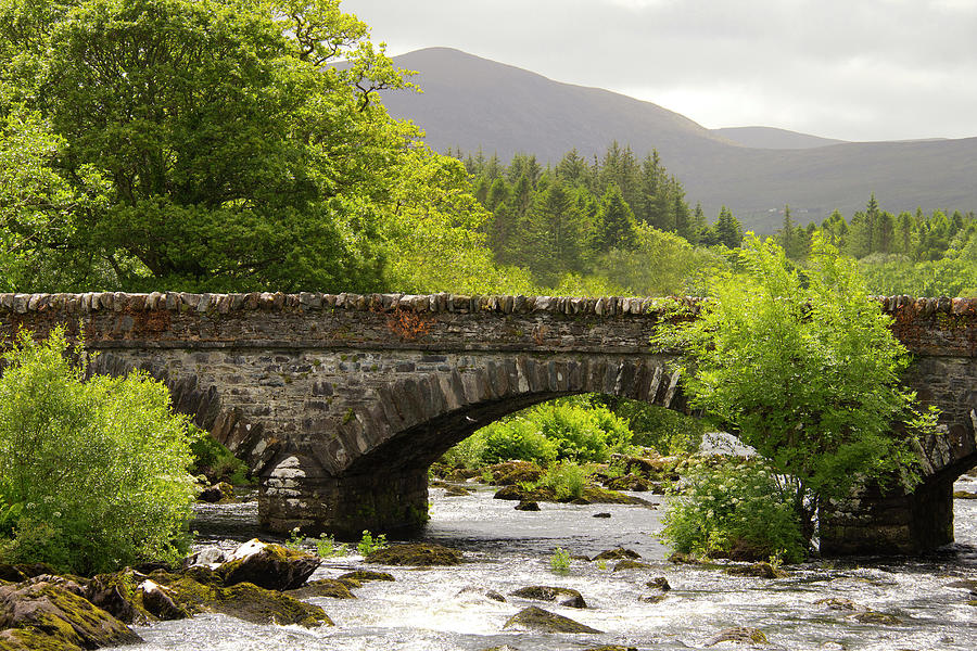 Old Stone Bridges In Ireland #1 Photograph by David Epperson