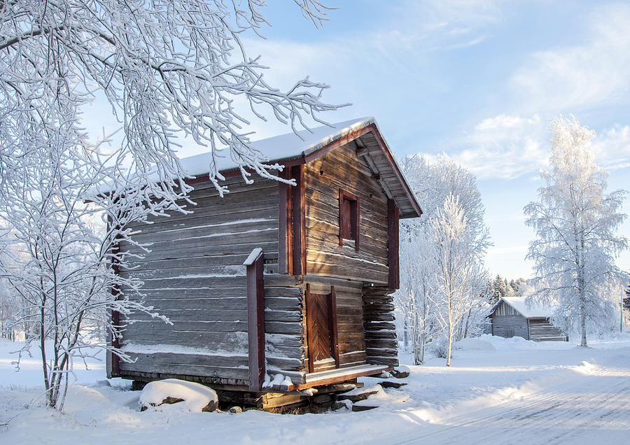 Old storehouse Photograph by Pekka Lilja - Fine Art America