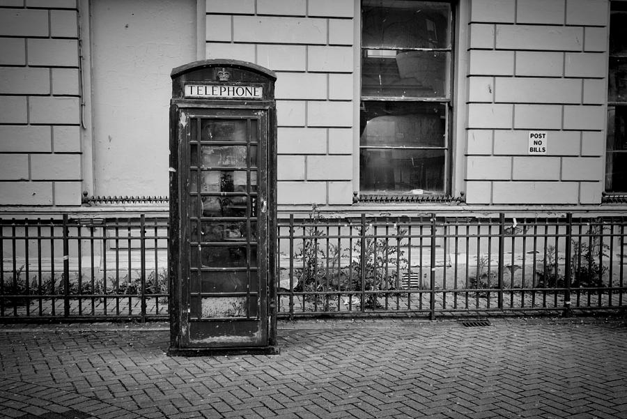 Old Telephone Box #1 Photograph by Jim Orr