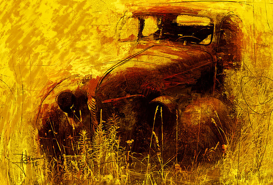 Old Timer #1 Mixed Media by Jim Vance