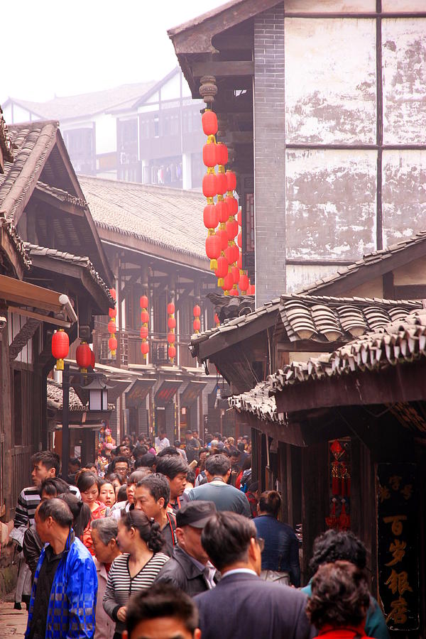 Old Town Chongqing #1 Photograph by Valentino Visentini