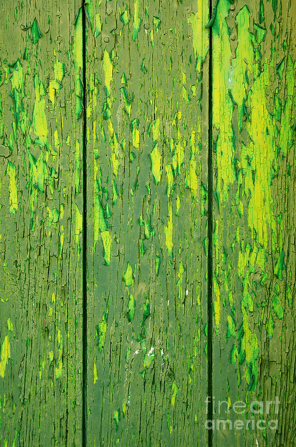 Abstract Photograph - Old Wooden Background #1 by Carlos Caetano