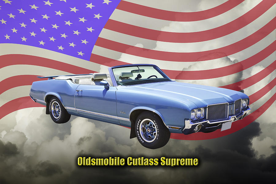 Car Photograph - Oldsmobile Cutlass Supreme Muscle Car #1 by Keith Webber Jr