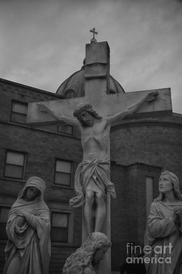 On the Cross #1 Photograph by Douglas Barnard