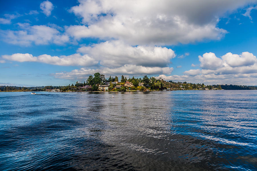 On the Lake, Lake Washington Photograph by Tommy Farnsworth
