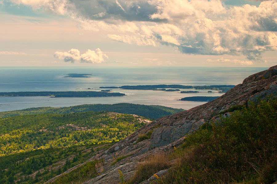 On Top of Acadia Photograph by Paul Mangold