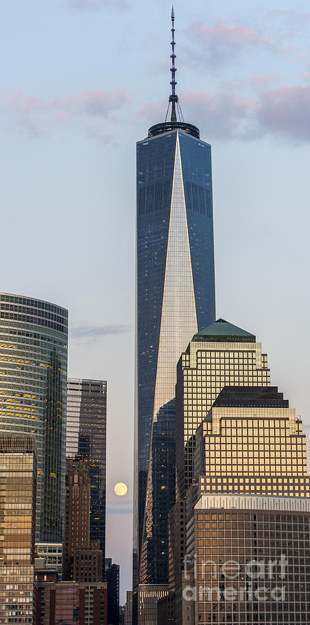 New York City Photograph - One World Trade Center in New York City  #1 by David Oppenheimer