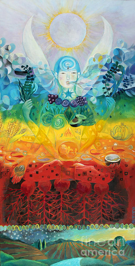 Oneness Painting by Manami Lingerfelt