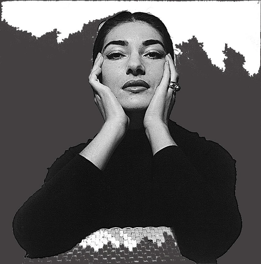 Opera Singer Maria Callas Cecil Beaton photo No Date-2010 Photograph by ...