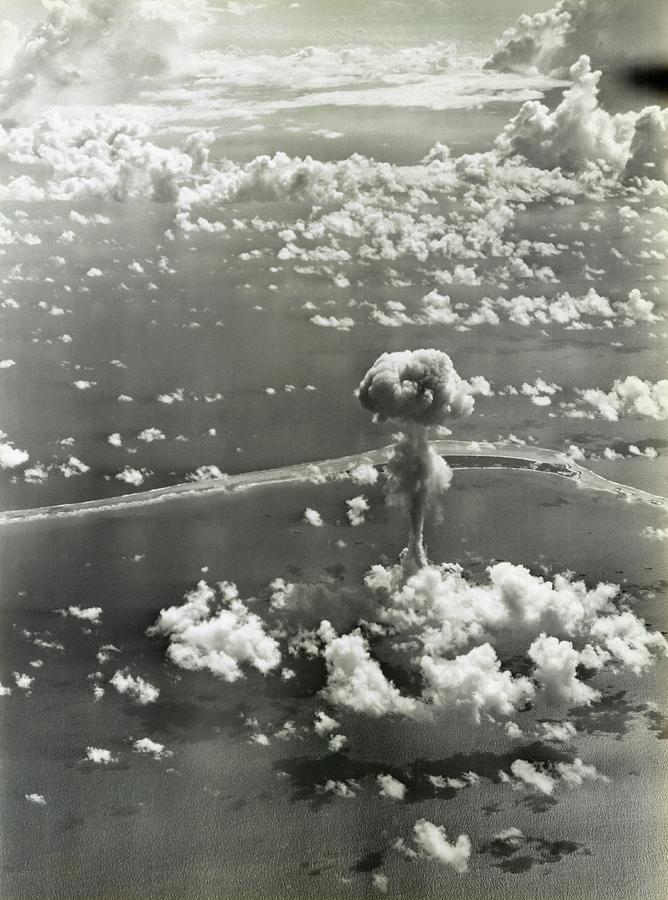Able Photograph - Operation Crossroads Atom Bomb Test #1 by Library Of Congress