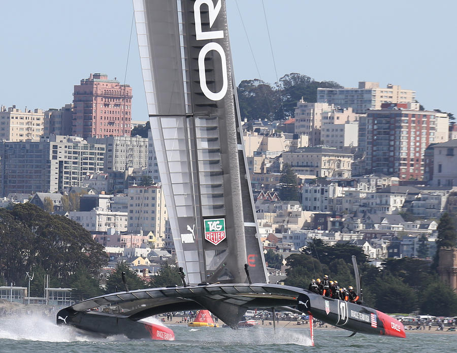 Oracle Americas Cup #6 Photograph by Steven Lapkin