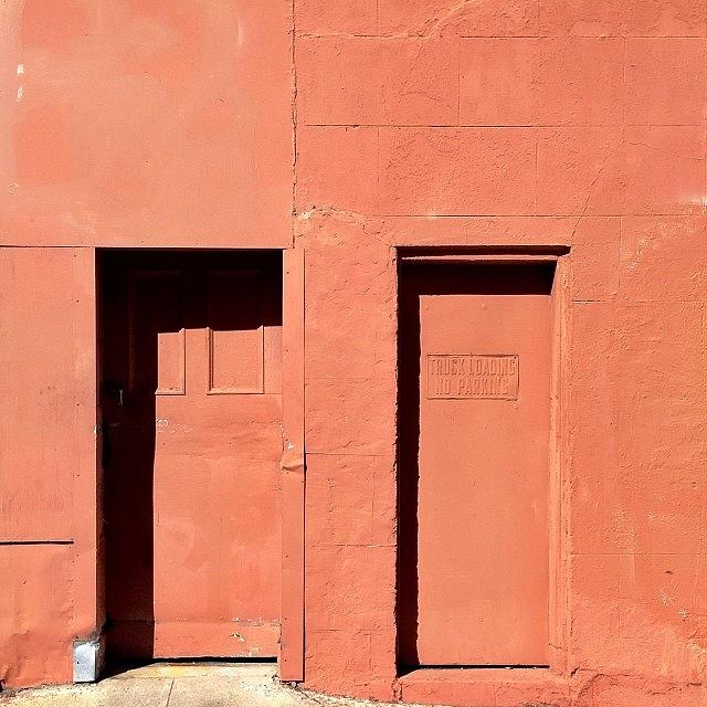 Orange Wall #1 Photograph by Julie Gebhardt
