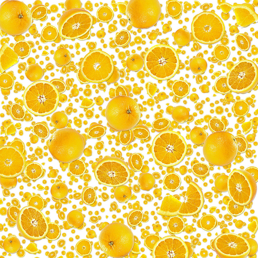Oranges Background Photograph