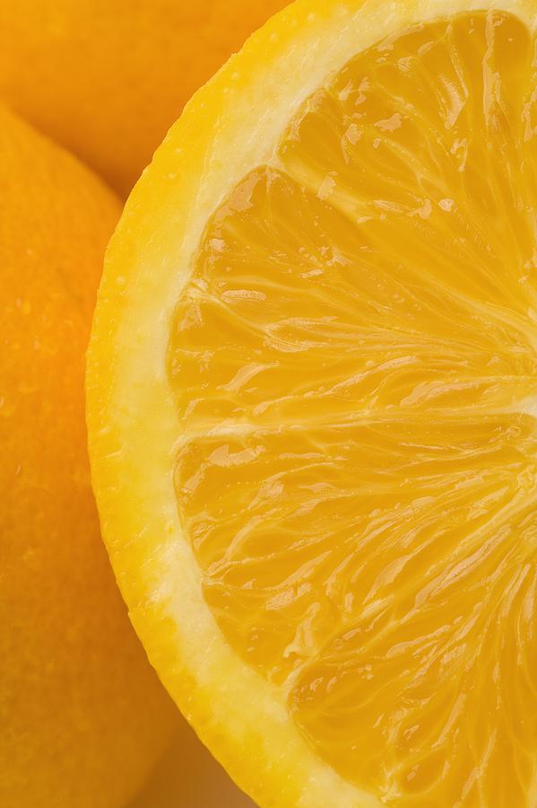 Fruit Photograph - Oranges #1 by Darren Greenwood