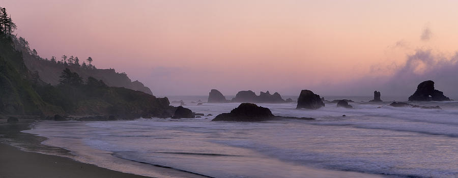 Oregon Coast Twilight #1 Photograph by Paul Riedinger