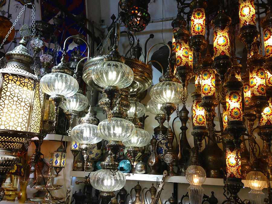 Oriental Lamps Grand Bazaar Istanbul Turkey #1 Photograph by PIXELS  XPOSED Ralph A Ledergerber Photography