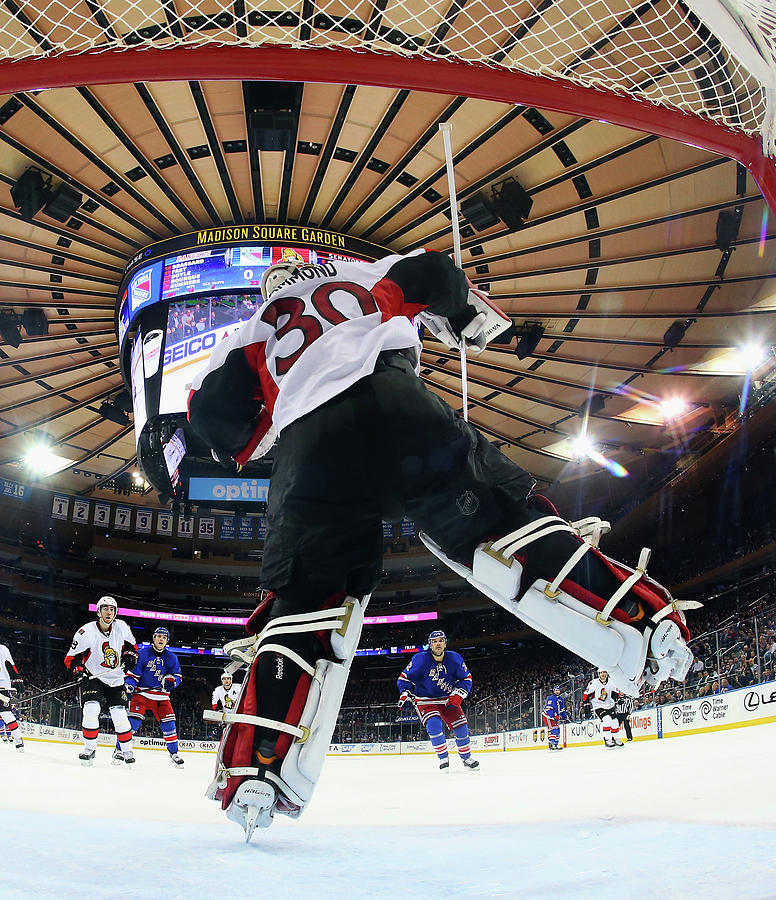 Ottawa Senators V New York Rangers #1 Photograph by Bruce Bennett